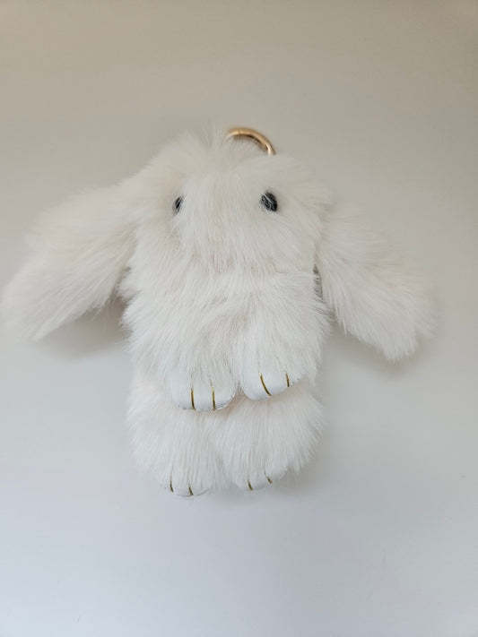 RABBIT KEYCHAIN.
