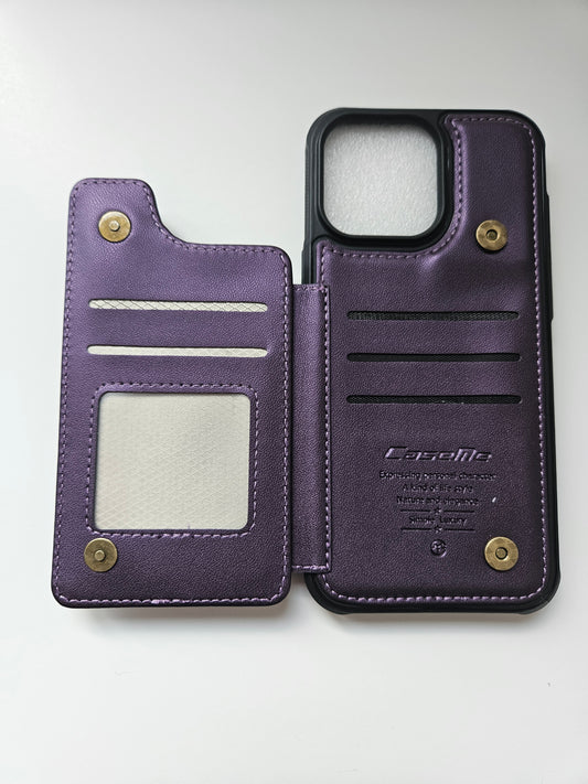 CASE MOBIL WITH POCKETS FOR CREDITS CARDS.