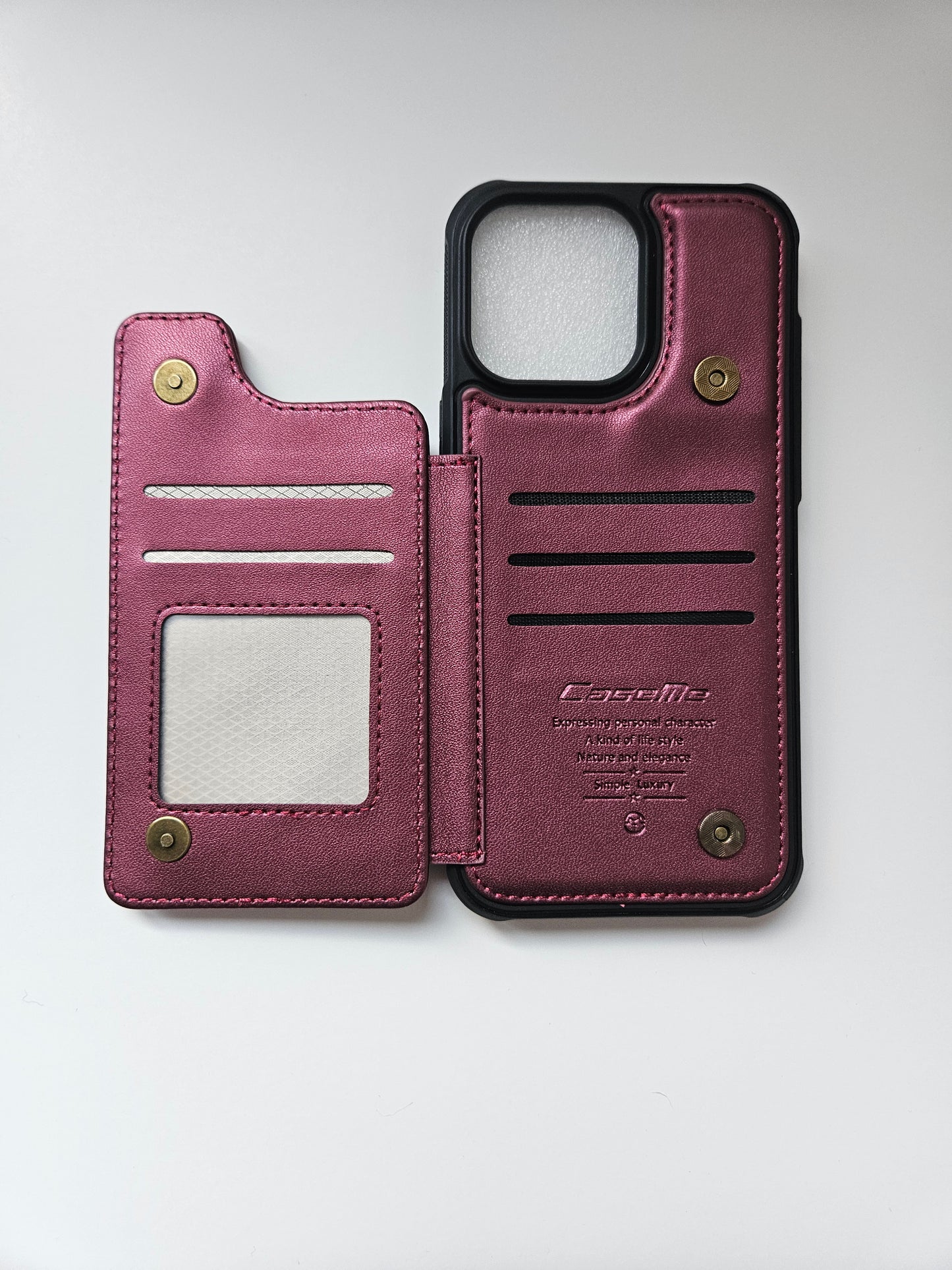 CASE MOBIL WITH POCKETS FOR CREDITS CARDS.